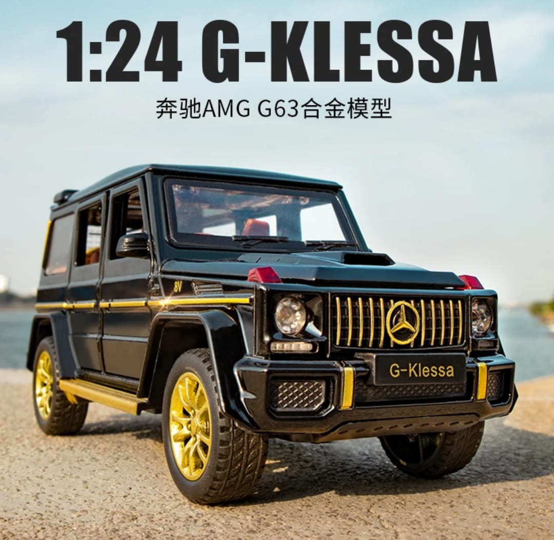 MERCEDES BENZ G-WAGON G63 SUV DIE-CAST MODEL CAR 1/24