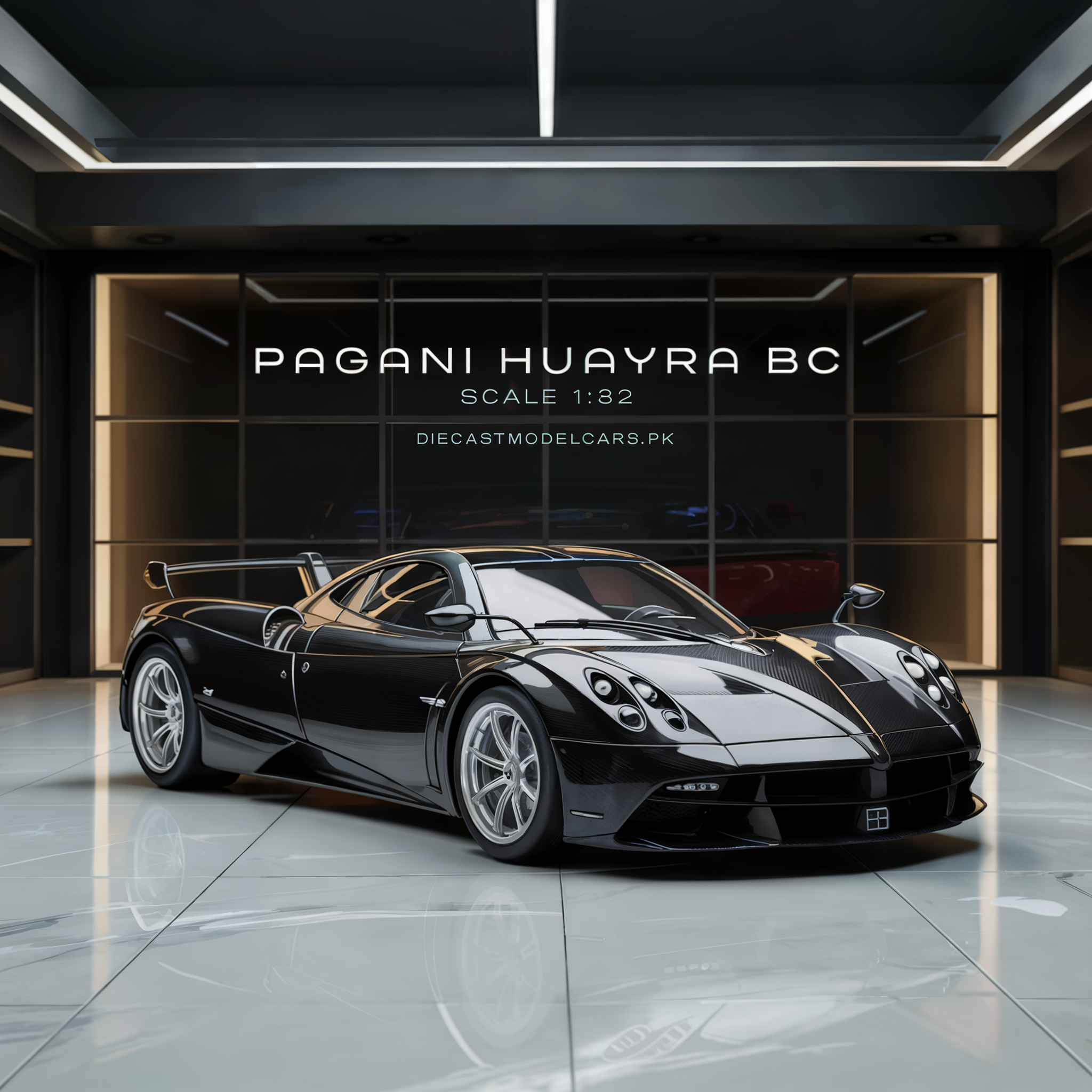 Diecast Model Officially Licensed Pagani Huayra BC 1/32