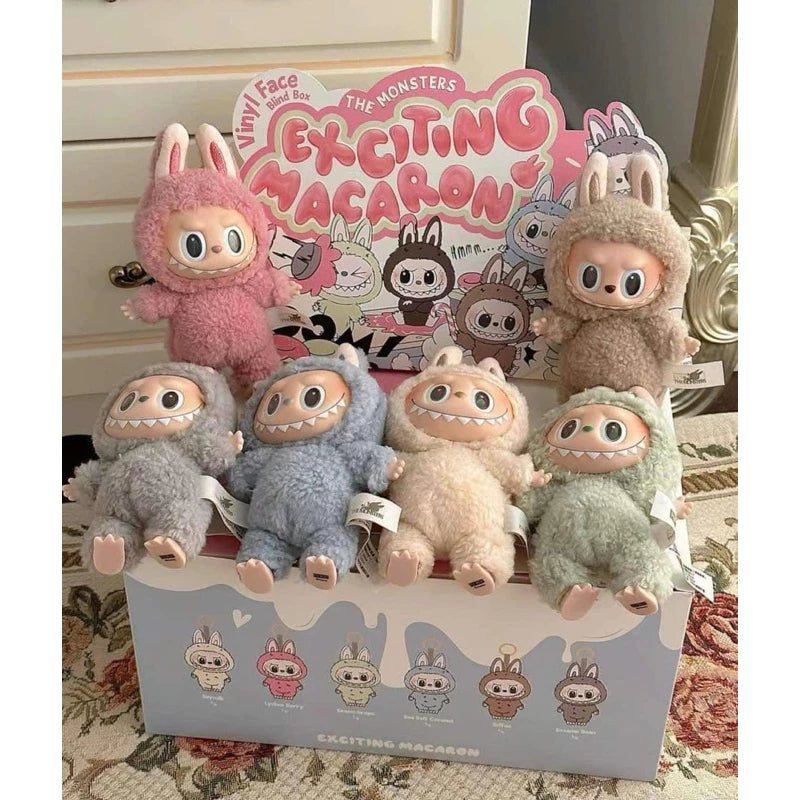 POP MART LABUBU Plush Doll Collectable Keychain with Box 1 Pcs - Limited Sock