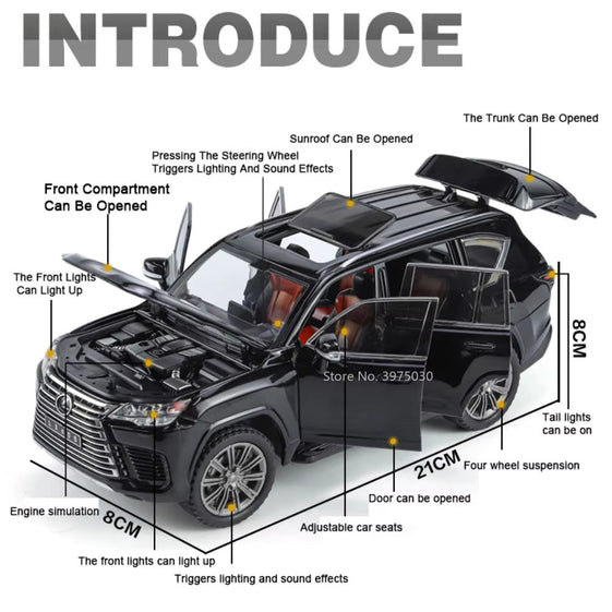 Diecast Model Lexus LX600 1/24