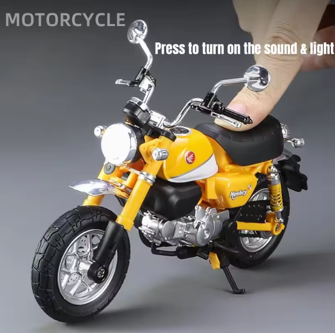 Mini Diecast Honda Monkey Model Bike