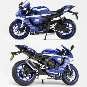 1:12 Diecast Yamaha R1M Model Bike