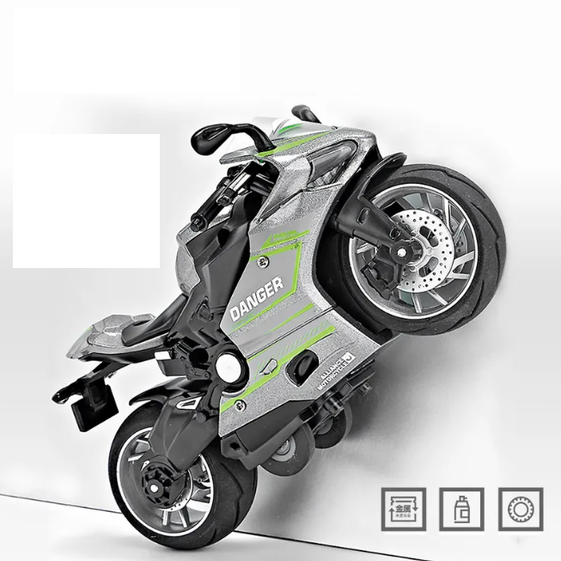 1:12 Diecast Pullback Heavy Model Bike - Assortment