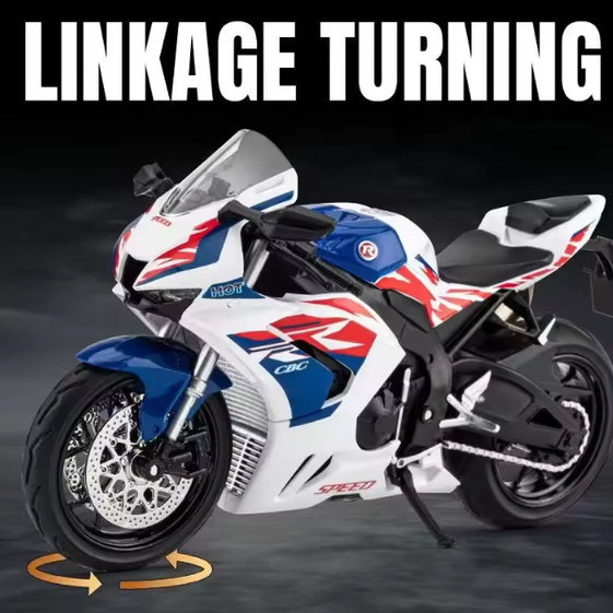 1:12 Diecast Honda CBR 1000RR-R Fire Blade Model Bike
