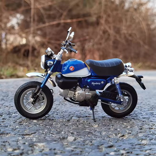 Mini Diecast Honda Monkey Model Bike