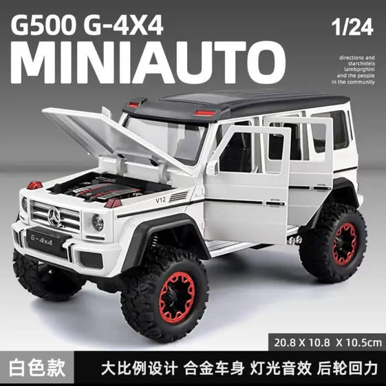 Mercedes-Benz G500 SUV SMOKE FUNCTION Die-Cast Model Car 1/24 Scale