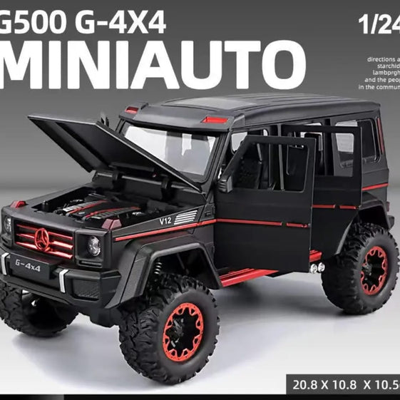 Mercedes-Benz G500 SUV SMOKE FUNCTION Die-Cast Model Car 1/24 Scale