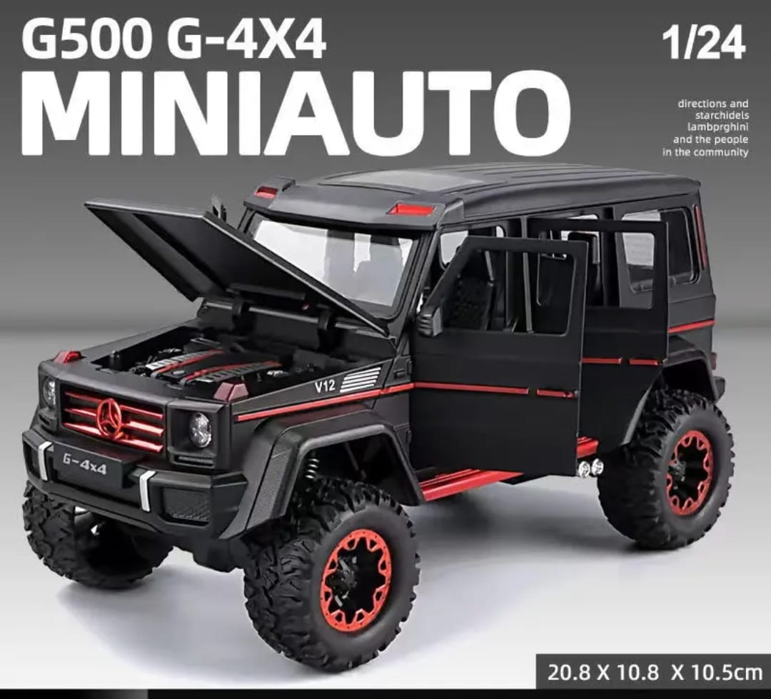 Mercedes-Benz G500 SUV SMOKE FUNCTION Die-Cast Model Car 1/24 Scale