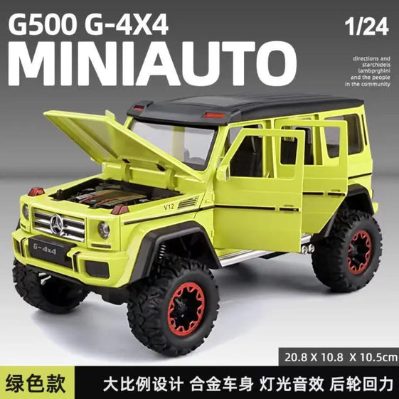 Mercedes-Benz G500 SUV SMOKE FUNCTION Die-Cast Model Car 1/24 Scale