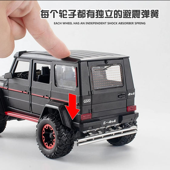 Mercedes-Benz G500 SUV SMOKE FUNCTION Die-Cast Model Car 1/24 Scale