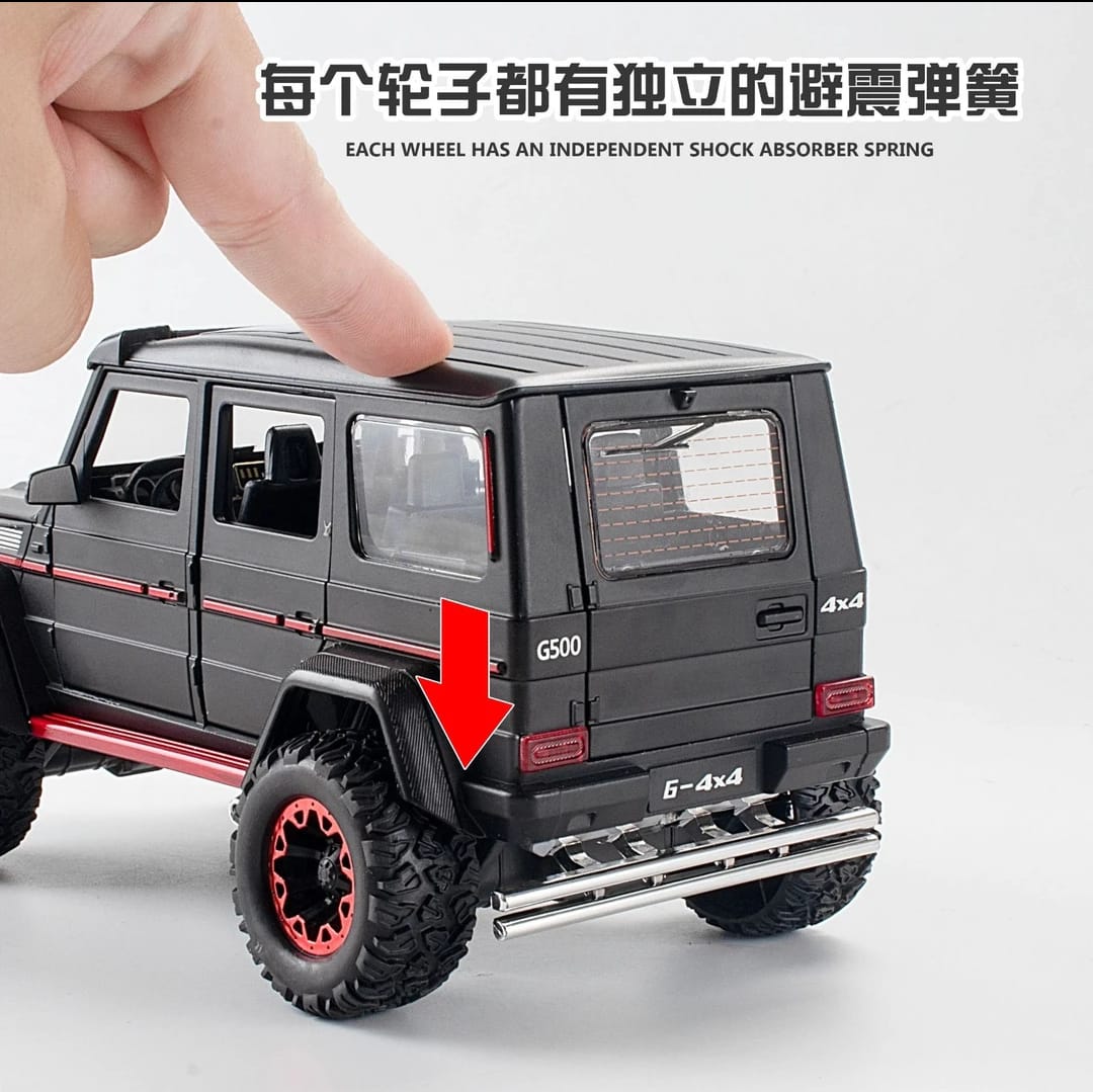 Mercedes-Benz G500 SUV SMOKE FUNCTION Die-Cast Model Car 1/24 Scale