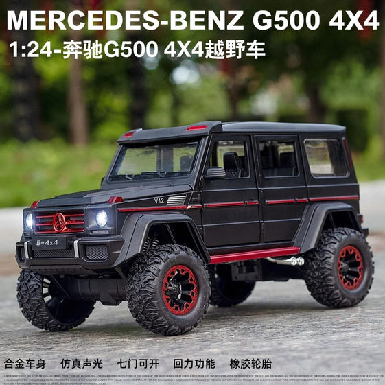 Mercedes-Benz G500 SUV SMOKE FUNCTION Die-Cast Model Car 1/24 Scale