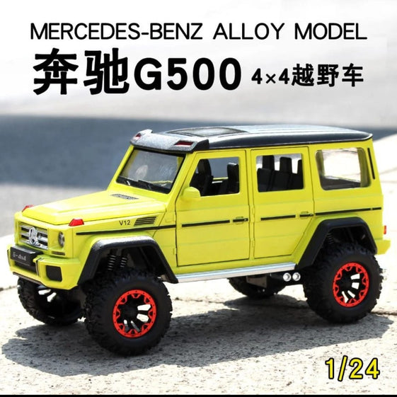 Mercedes-Benz G500 SUV SMOKE FUNCTION Die-Cast Model Car 1/24 Scale