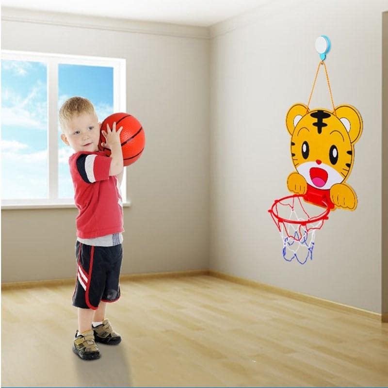 Kids Basketball Hoop Stand Kit Adjustable with Ball Pump