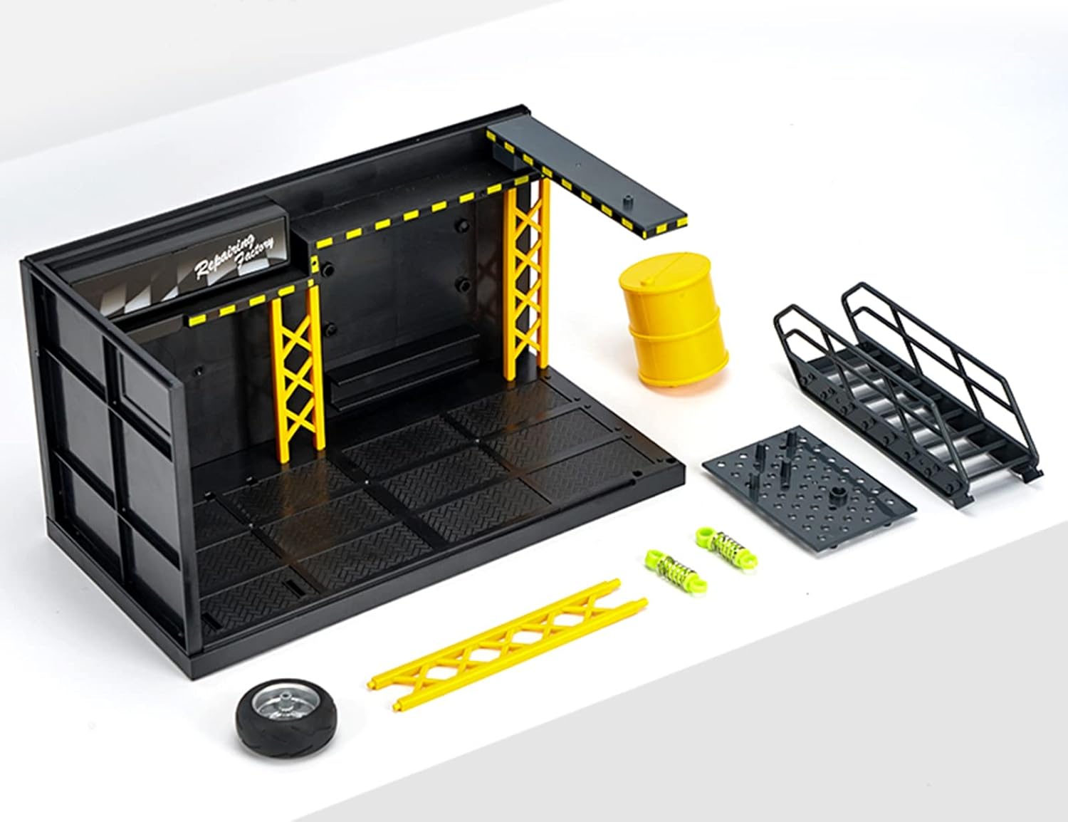 1:14 Diecast Bike Model With Parking Lot