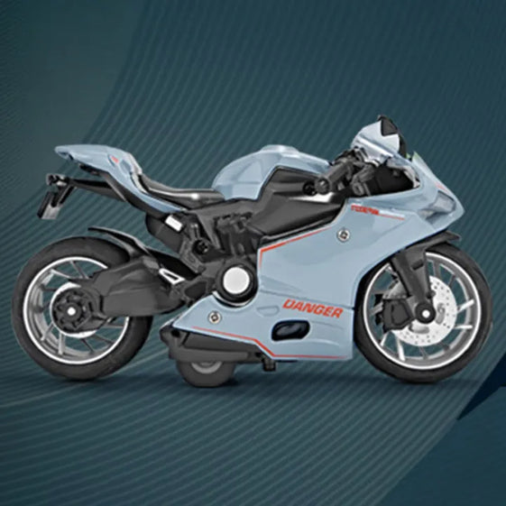 1:12 Diecast Danger Bike Model - Assortment