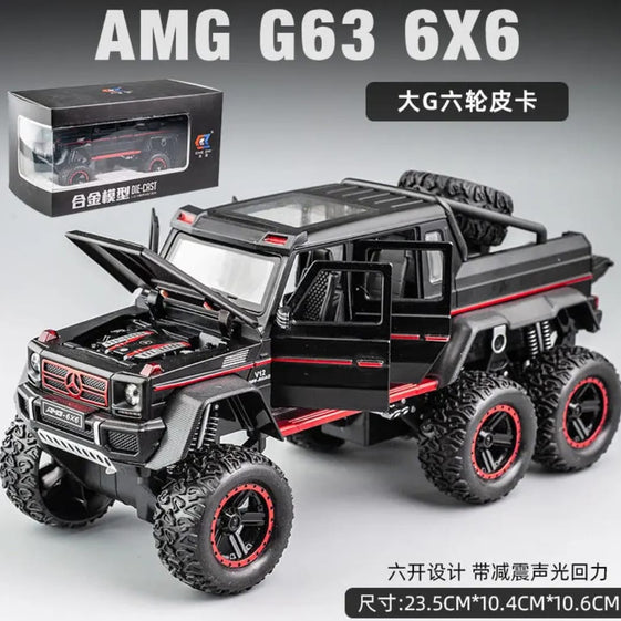 Mercedes-Benz AMG G63 6X6 Die-Cast Model Car 1/22 Scale