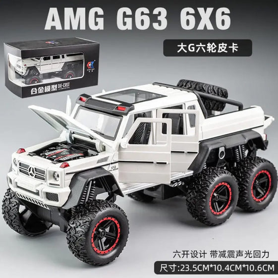 Mercedes-Benz AMG G63 6X6 Die-Cast Model Car 1/22 Scale