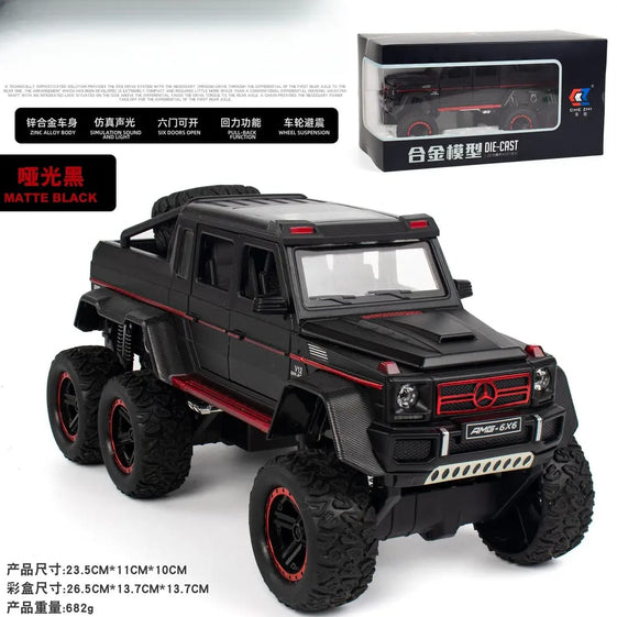 Mercedes-Benz AMG G63 6X6 Die-Cast Model Car 1/22 Scale