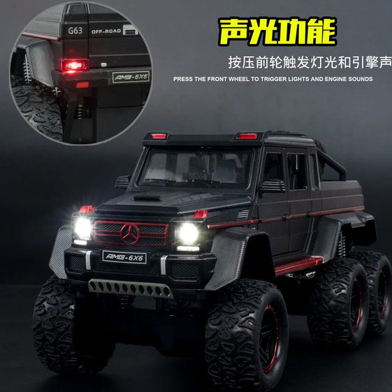 Mercedes-Benz AMG G63 6X6 Die-Cast Model Car 1/22 Scale