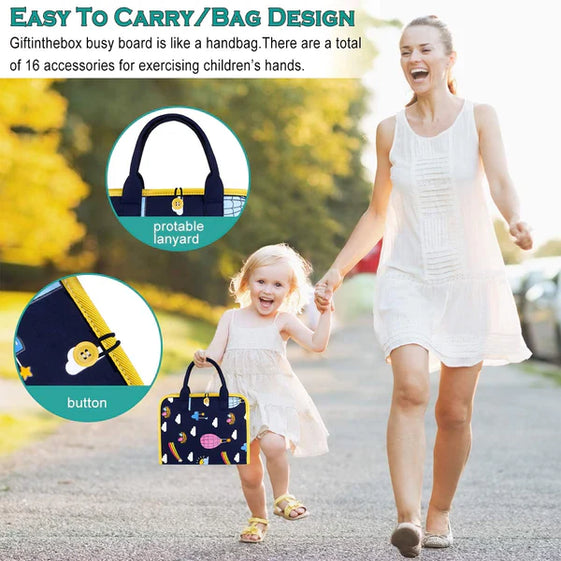 Montessori Toddler Activity Busy Book