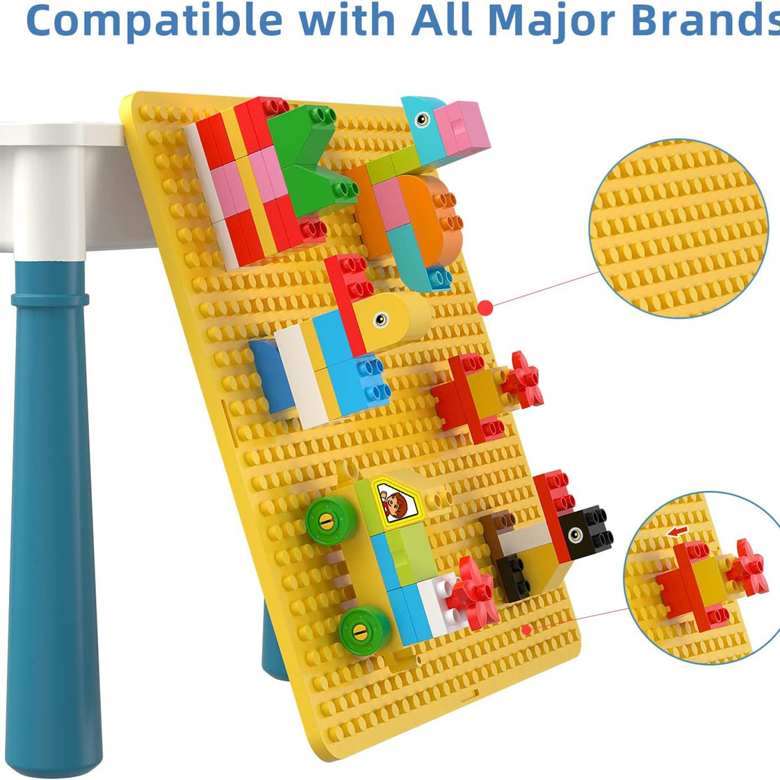 Blocks Creative Building Blocks Table  + CHAIR