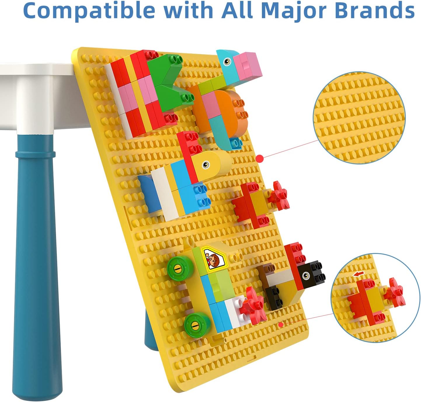 Blocks Creative Building Blocks Table  + CHAIR