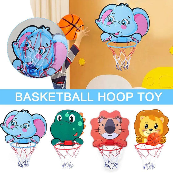 Kids Basketball Hoop Stand Kit Adjustable with Ball Pump