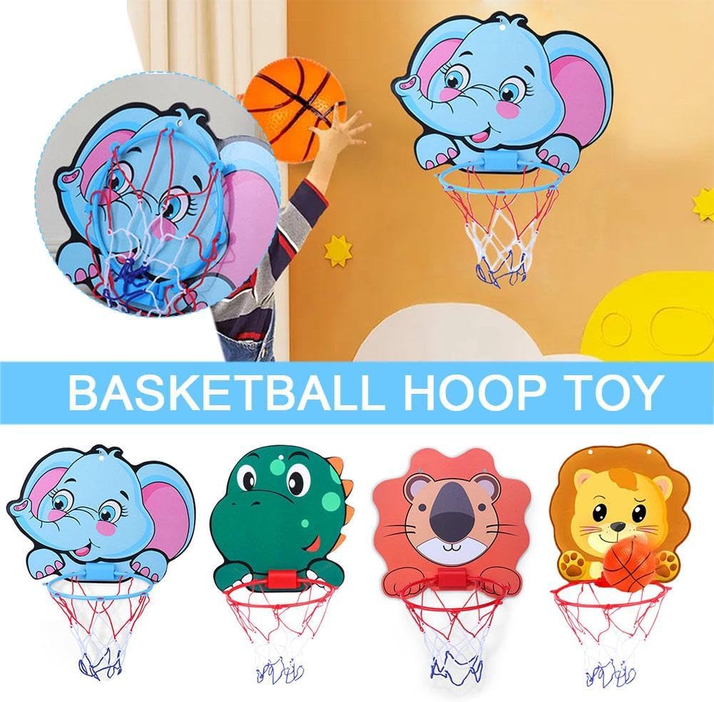 Kids Basketball Hoop Stand Kit Adjustable with Ball Pump