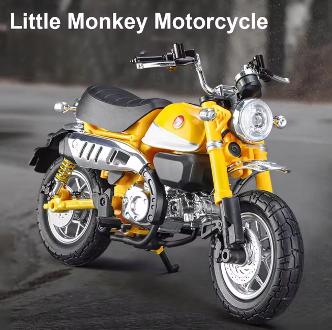 Mini Diecast Honda Monkey Model Bike