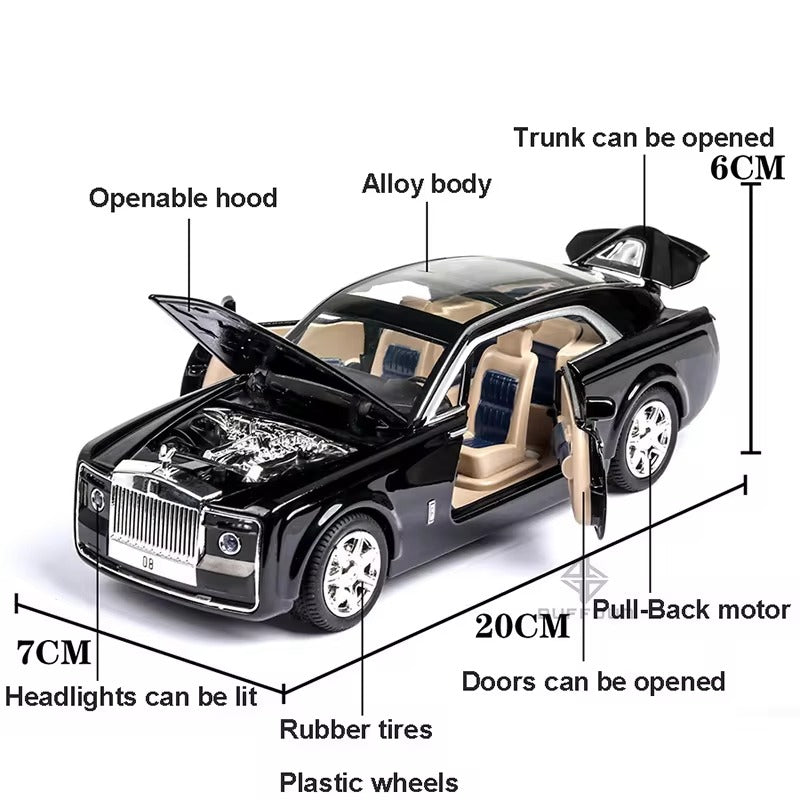 Diecast Model Rolls Royce Phantom 1/24