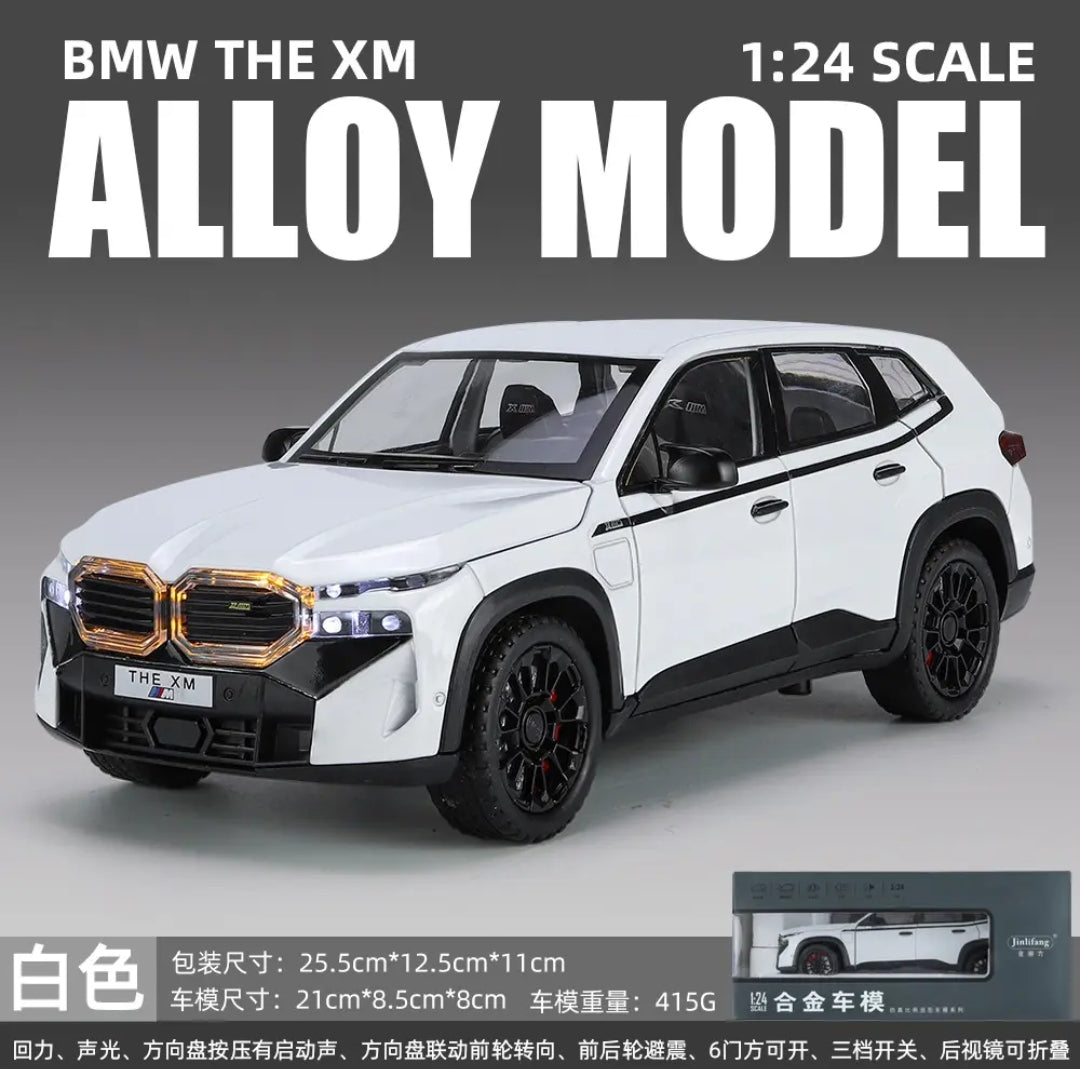 BMW XM SUV DIECAST MODEL CAR 1/24