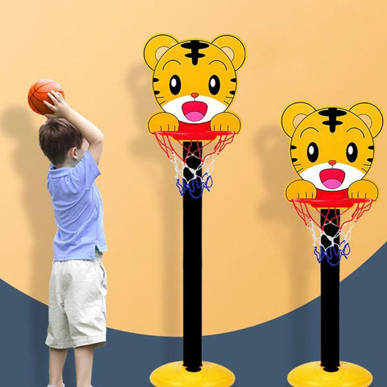 Kids Basketball Hoop Stand Kit Adjustable with Ball Pump