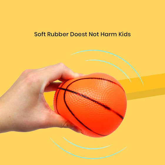 Kids Basketball Hoop Stand Kit Adjustable with Ball Pump