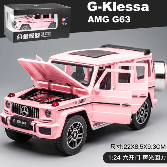 MERCEDES BENZ G-WAGON G63 SUV DIE-CAST MODEL CAR 1/24