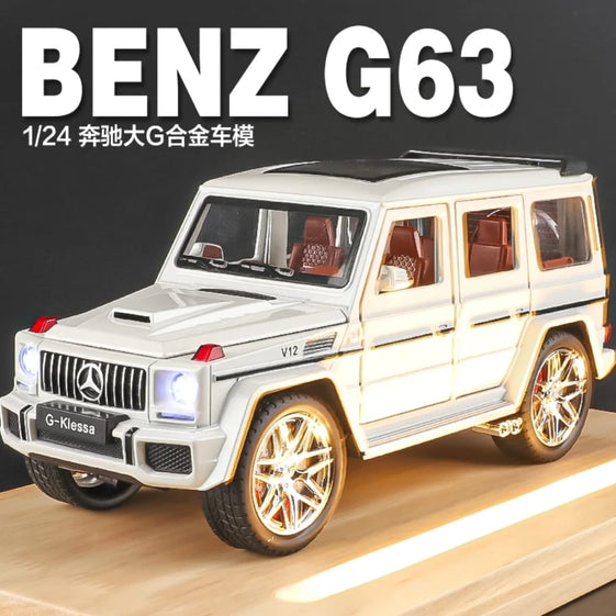 MERCEDES BENZ G-WAGON G63 SUV DIE-CAST MODEL CAR 1/24