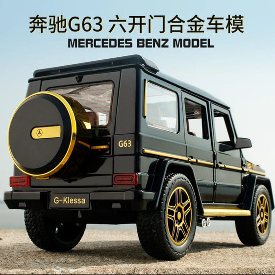 MERCEDES BENZ G-WAGON G63 SUV DIE-CAST MODEL CAR 1/24