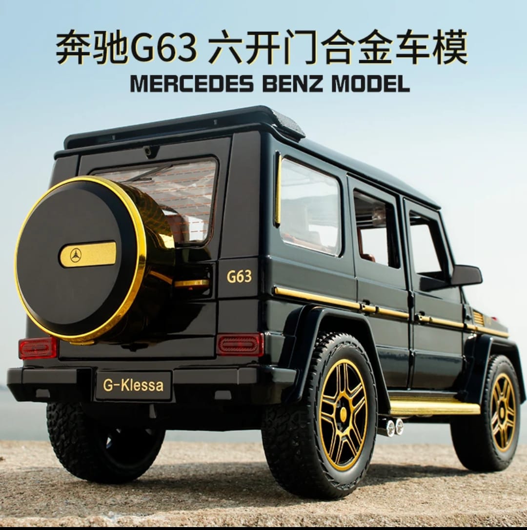 MERCEDES BENZ G-WAGON G63 SUV DIE-CAST MODEL CAR 1/24