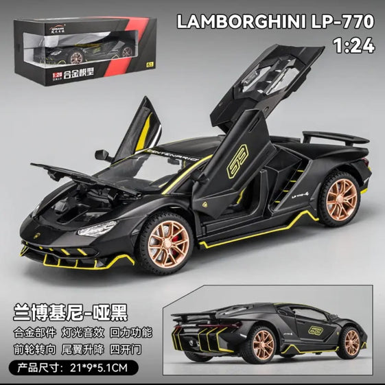 Lamborghini Aventador SVJ-63 Diecast Model Car (1/24 scale)