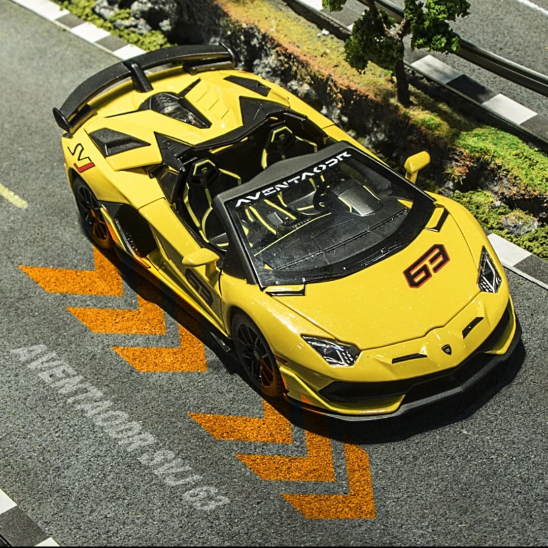 Lamborghini Aventador SVJ-63 Diecast Model Car (1/24 scale)