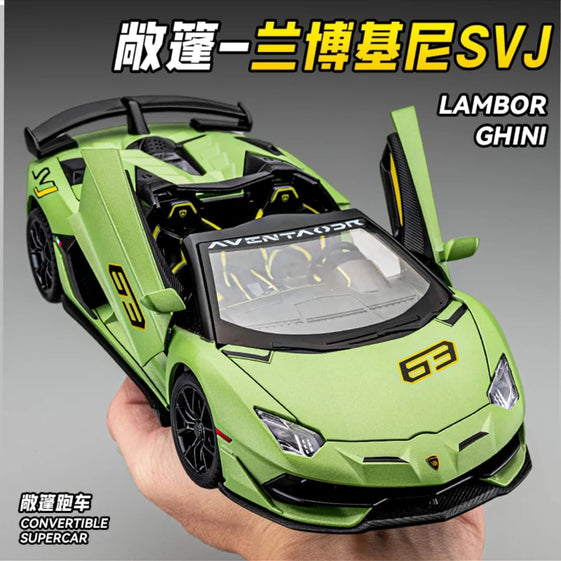 Lamborghini Aventador SVJ-63 Diecast Model Car (1/24 scale)