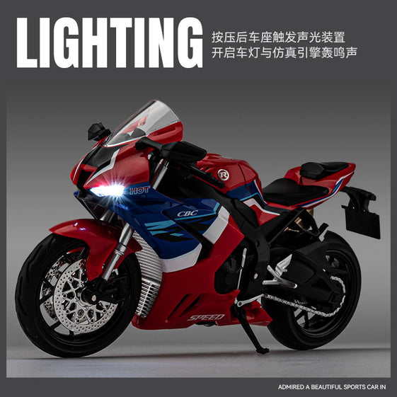1:12 Diecast Honda CBR 1000RR-R Fire Blade Model Bike