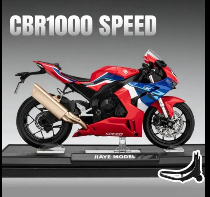 1:12 Diecast Honda CBR 1000RR-R Fire Blade Model Bike