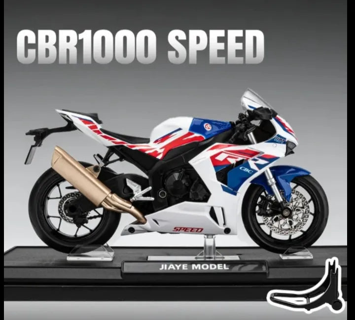 1:12 Diecast Honda CBR 1000RR-R Fire Blade Model Bike