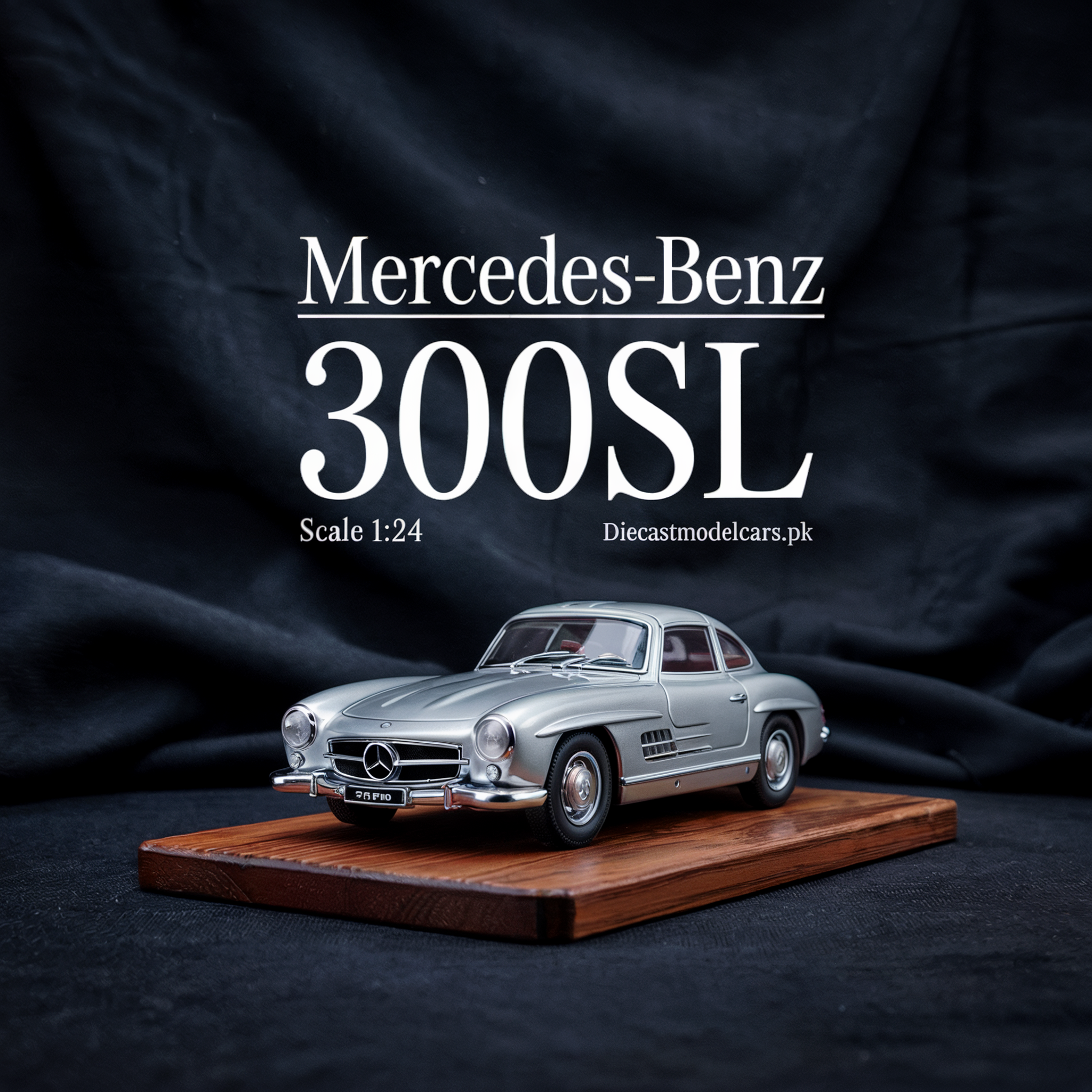 Diecast Model Mercedes Benz 300-SL 1/24