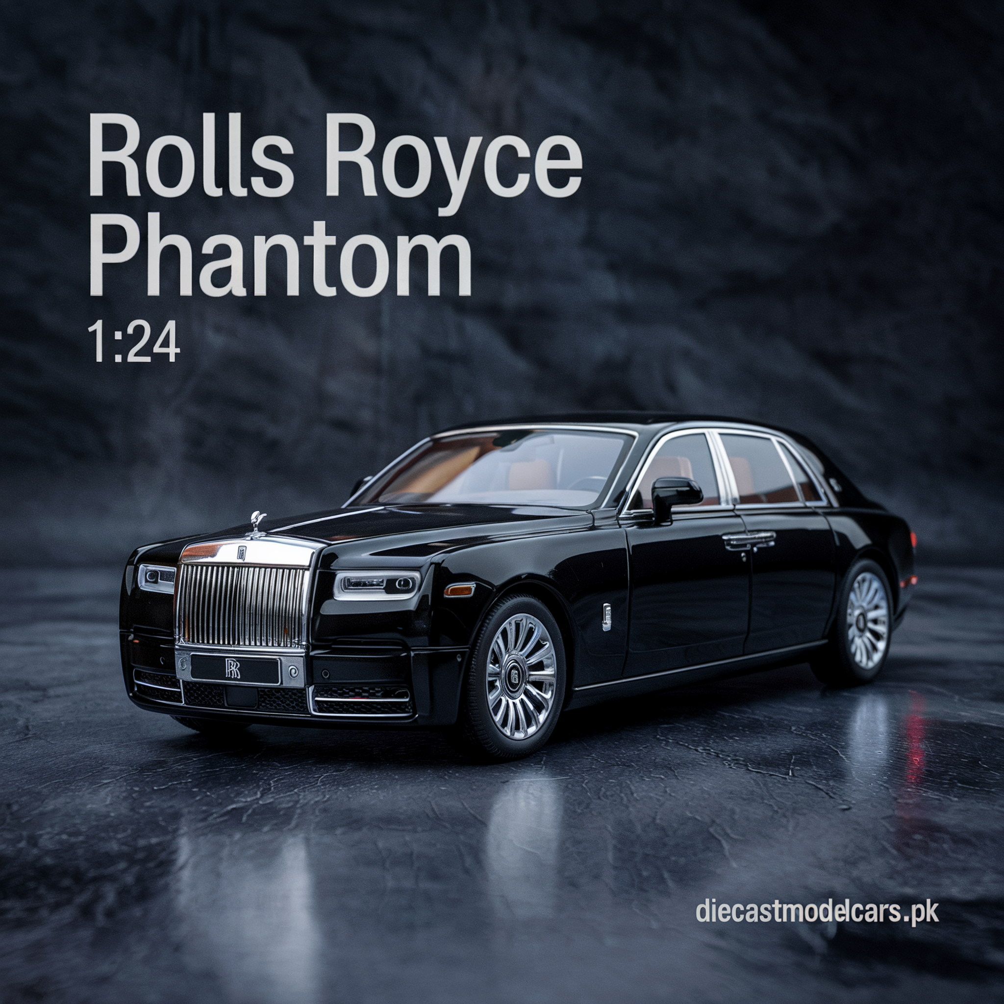 Diecast Model Rolls Royce Phantom 1/24
