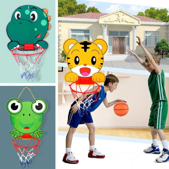Kids Basketball Hoop Stand Kit Adjustable with Ball Pump