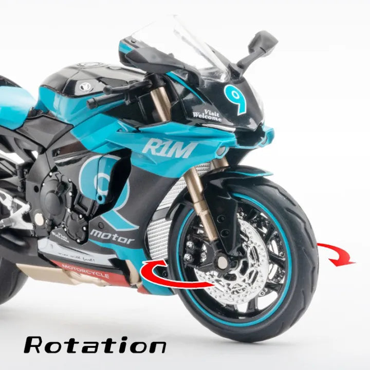 1:12 Diecast Yamaha R1M Model Bike