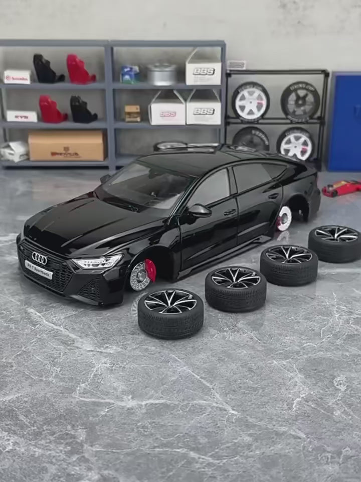 1:18 AUDI RS7 Diecast Metal Model Car - Remote Control