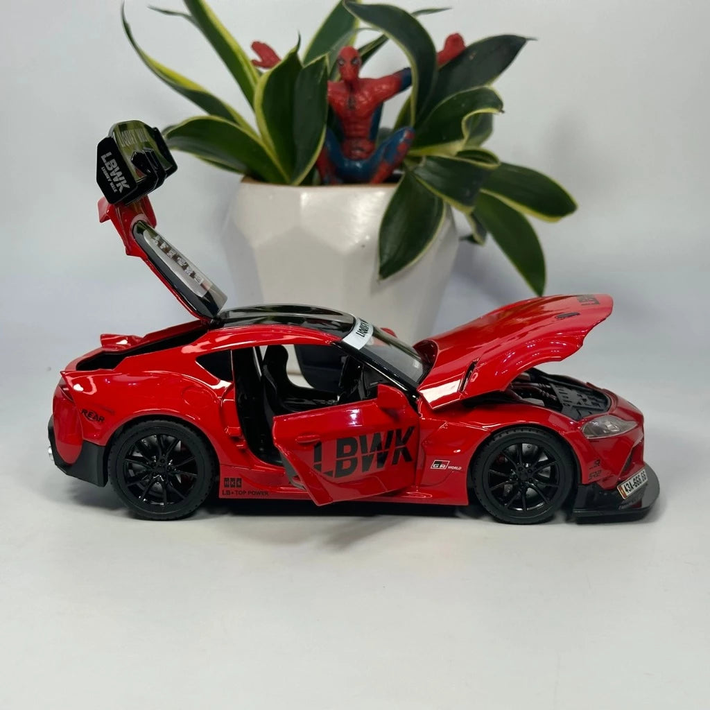 1:24 scale Diecast Toyota Supra metal model car
